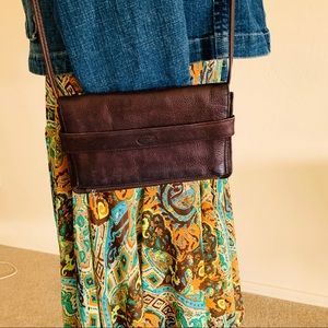 Fossil Leather Cross Body Bag